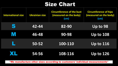 Linen dress with embroidered wheat ears