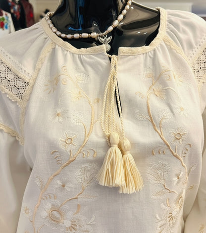 Women's Blouse with Embroidery