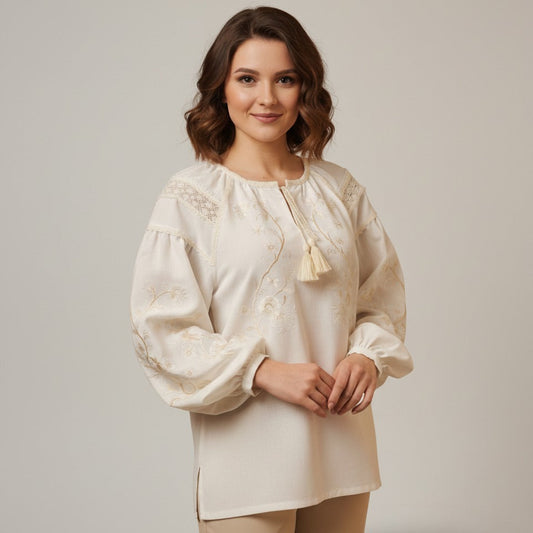Women's Blouse with Embroidery